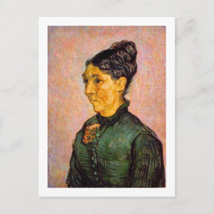 Portret van Madame Trabuc, Van Gogh Fine Art Briefkaart