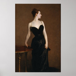 Portret van Madame X door John Singer Sargent Poster