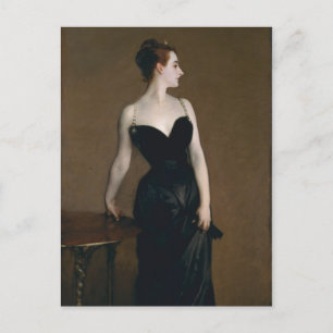 Portret van Madame X van John Singer Sargent, 1884 Briefkaart