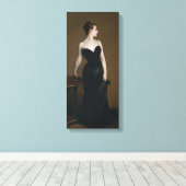 Portret van Madame X van John Singer Sargent, 1884 Canvas Afdruk (Insitu (Houten vloer))