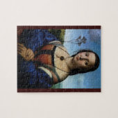 Portret van Maddalena Doni door Raphael Sanzio Legpuzzel (Horizontaal)