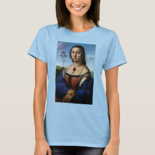 Portret van Maddalena Doni door Raphael Sanzio T-shirt