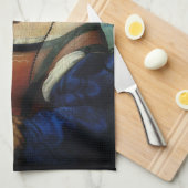 Portret van Maddalena Doni door Raphael Sanzio Theedoek (Quarter Fold)