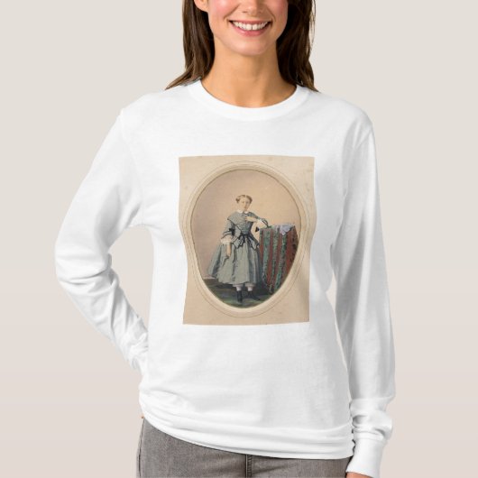 Portret van Madeleine de Malaret T-shirt (Voorkant)
