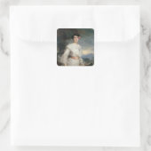Portret van Madeleine Reclus, 1902 Vierkante Sticker (Tas)