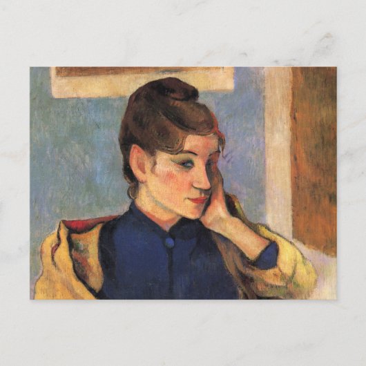 Portret van Madeline bernard - Paul Gauguin Briefkaart (Voorkant)