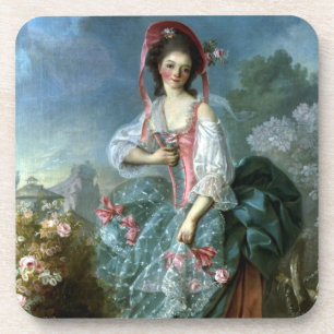 Portret van Mademoiselle Guimard als Terpsichore,  Drankjes Onderzetter
