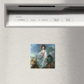 Portret van Mademoiselle Guimard als Terpsichore,  Magneet (Insitu (Vaatwasser))