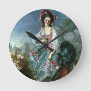 Portret van Mademoiselle Guimard als Terpsichore,  Ronde Klok