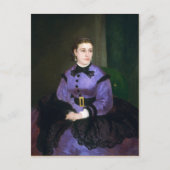 Portret van Mademoiselle Sicot Auguste Renoir Briefkaart (Voorkant)