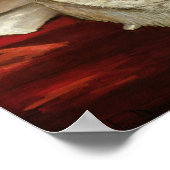 Portret van Mademoiselle X, 1873 Poster (Hoek)