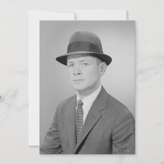 Portret van Man (Voorkant)