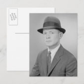 Portret van Man Briefkaart (Voorkant / Achterkant)