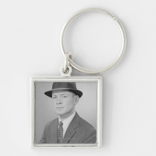 Portret van Man Sleutelhanger (Voorkant)