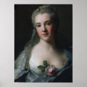 Portret van Manon Balletti Poster (Voorkant)