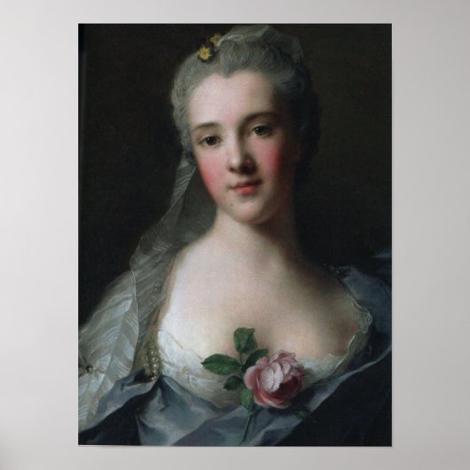 Portret van Manon Balletti Poster (Voorkant)