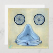 Portret van Marcel Duchamp (Voorkant / Achterkant)