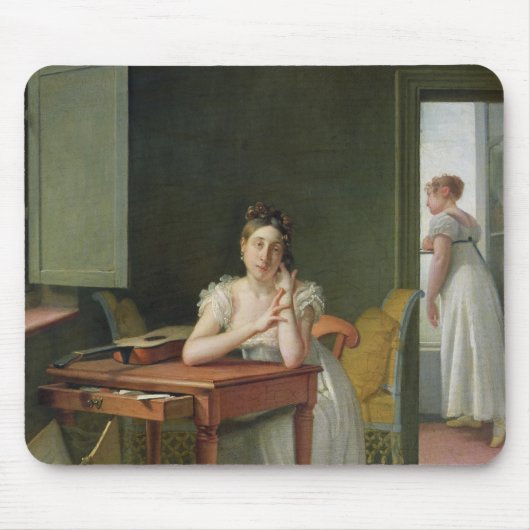 Portret van Marceline Desbordes-Valmore Muismat (Voorkant)