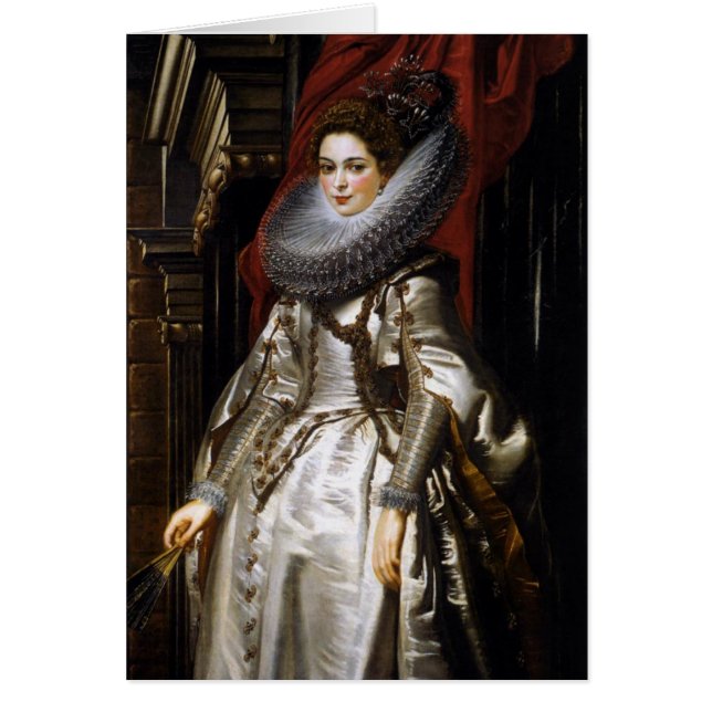 Portret van Marchesa Brigida Spinola Doria (Voorkant)