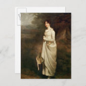 Portret van Marcia. B. Fox Briefkaart (Voorkant / Achterkant)