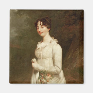 Portret van Marcia. B. Fox Magneet