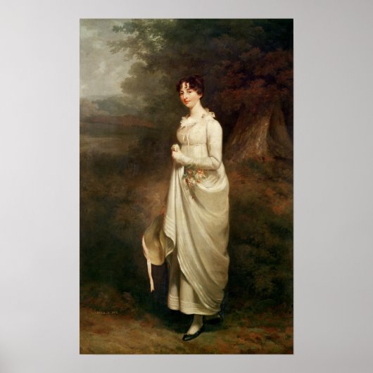 Portret van Marcia. B. Fox Poster (Voorkant)