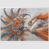 Portret van Mardi Gras Queen Tissuepapier (Voorkant)