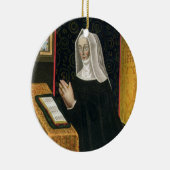 Portret van Margaret Beaufort, graafschap Richmon Keramisch Ornament (Rechts)
