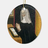 Portret van Margaret Beaufort, graafschap Richmon Keramisch Ornament (Links)
