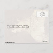 Portret van Maria Bicknell, door John Constable Briefkaart (Achterkant)