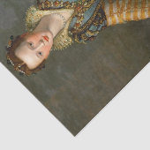 Portret van Maria De Medici door Alessandro Allori Tissuepapier (Detail)