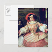 Portret van Maria Guerrero Briefkaart (Voorkant / Achterkant)
