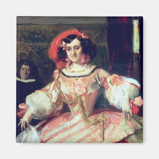 Portret van Maria Guerrero Magneet (Voorkant)