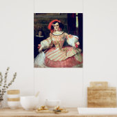 Portret van Maria Guerrero Poster (Keuken)