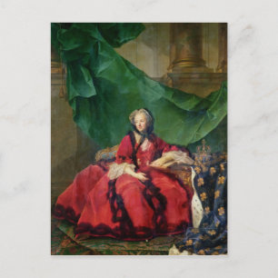 Portret van Maria Leszczynska in de Daily Dress Briefkaart
