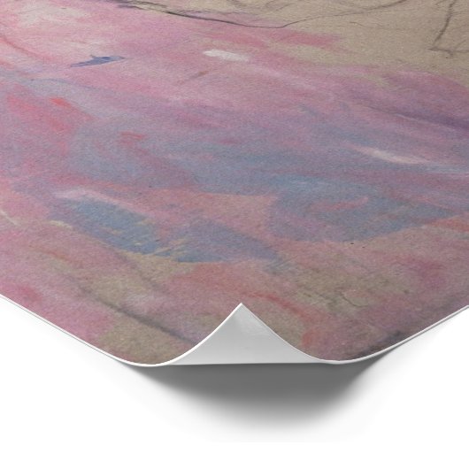 Portret van Maria Munk Poster (Hoek)