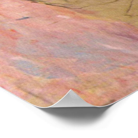 Portret van Maria Munk van Gustav Klimt Poster (Hoek)