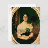 Portret van Marianne Elisa Birch Briefkaart (Voorkant / Achterkant)