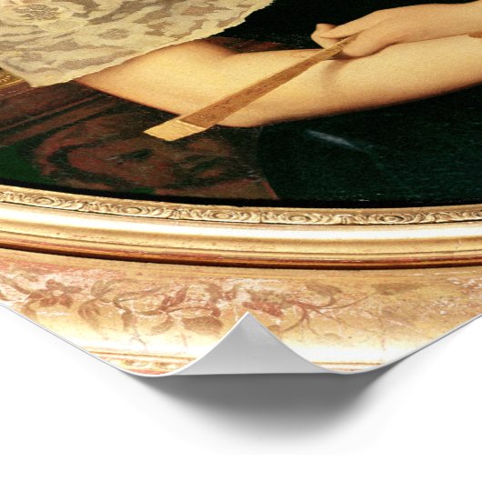 Portret van Marianne Elisa Birch Poster (Hoek)