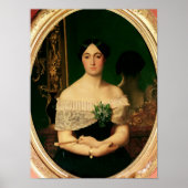 Portret van Marianne Elisa Birch Poster (Voorkant)