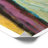 Portret van Marianne Von Werefkin, 1909 Poster (Hoek)