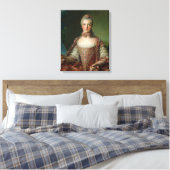Portret van Marie Adelaide 1756 Canvas Afdruk (Insitu (Slaapkamer))