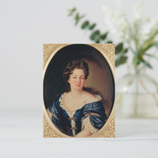 Portret van Marie-Anne Mancini Princess Colonna Briefkaart (Staand voorkant)