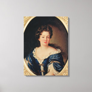 Portret van Marie-Anne Mancini Princess Colonna Canvas Afdruk
