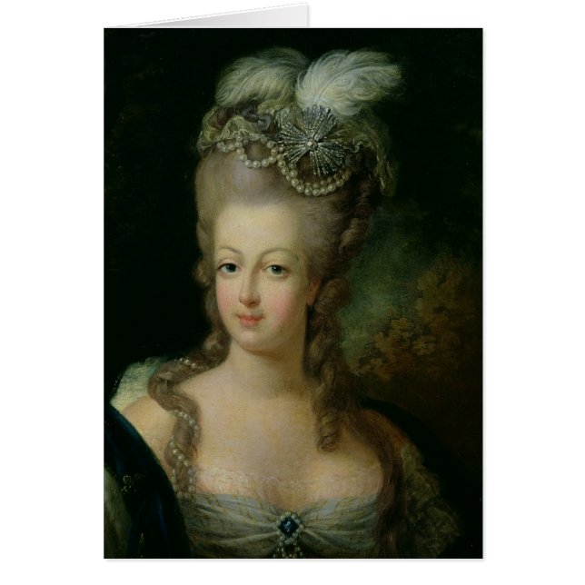 Portret van Marie-Antoinette (Voorkant)