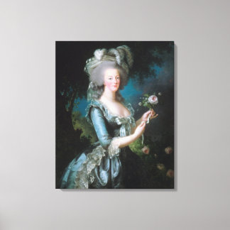 Portret van Marie Antoinette Canvas Afdruk