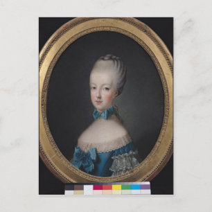 Portret van Marie-Antoinette de Briefkaart
