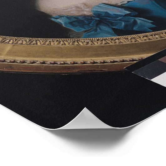 Portret van Marie-Antoinette de Poster (Hoek)