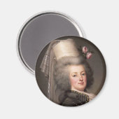 Portret van Marie Antoinette, Koningin van Frankri Magneet (Voorkant / Achterkant)