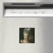 Portret van Marie-Antoinette Magneet (Insitu (Vaatwasser))
